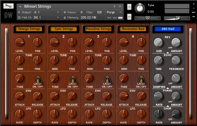 The String Collection GUI